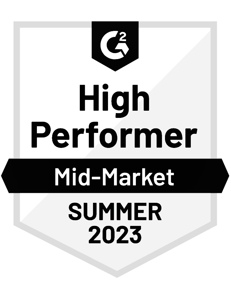 G2 logo high performer